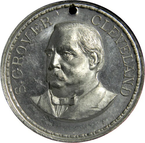 1884年 グロバー・クリーブランド戦役勲章 NGC MS 63 DPL (41-3)