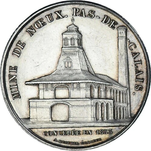 [#1023601] フランス、トークン、マイン・ド・ノウー - パ・ド・カレー / Compagnie des Mines de