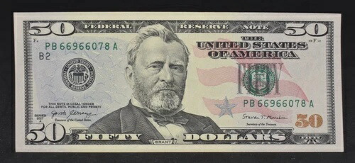 $50 ドル紙幣 2017A (SKU#43)-