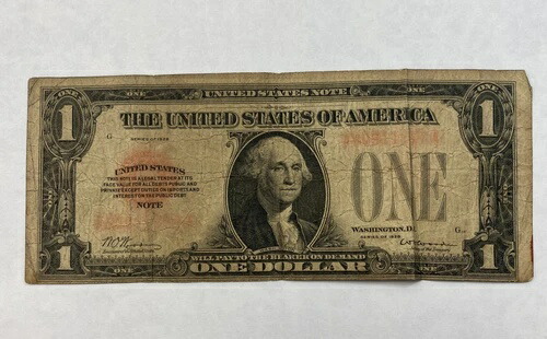 1928年 1ドル紙幣