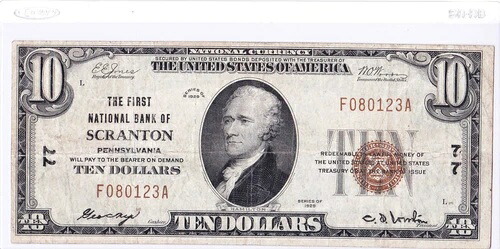 1929年製 T1 National SCRANTON Pennsylvania PA ???? グレード良好！問題なし！