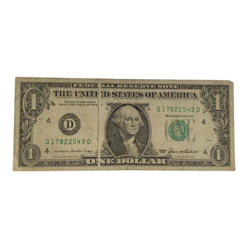 1985 $1 FRN、ガターフォールドエラー12 38,610円
