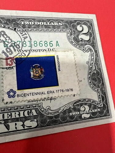 ファンシーシリアルナンバー $2 1976 G 3781 8686 A 刻印リピート 8686