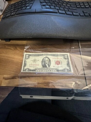 1953 C $2.00 紙幣 A78545639 A パリッとしたシワなし 非常に良好