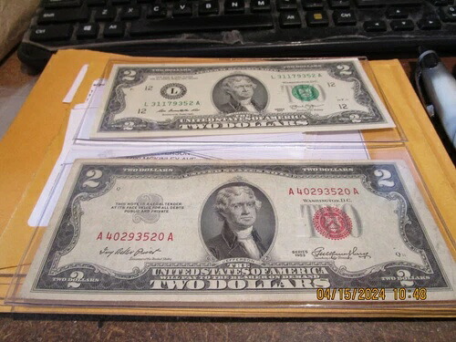 1953/2003年 $2.00 米紙幣/FRN紙幣流通/CU-