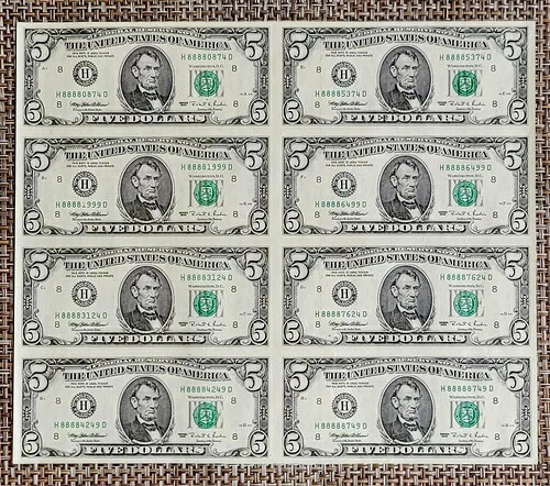 $5 繁栄シート \