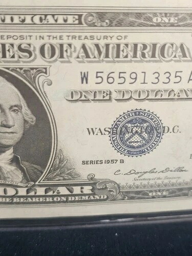 1ドル紙幣シリーズ1957b銀券 98,615円