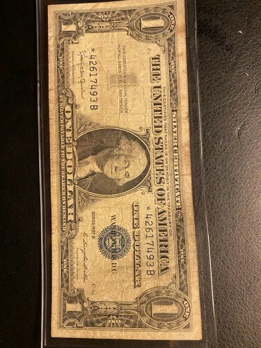 1957年 1ドル銀券 *42617493B｜WORLD RESOURCE【QUEEN店】 178,200円