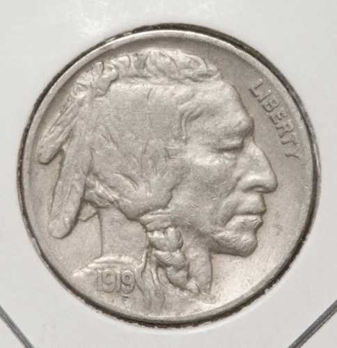 1919年バッファローニッケル ナイス ノープロブレム AU フルホーン 24,552円