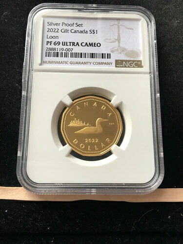 2022年カナダ; コモンルーン 99.99 シルバー $1 **NGC*PF-69 UC ボックス# 20