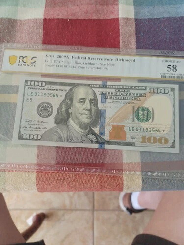 2009A *** スター*** 100 SF Pcgs グレード