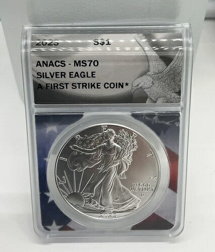 2023 MS70 ANACS シルバーイーグル ファーストストライク