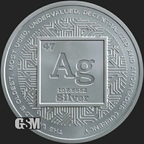 2021 Silver Shield CRYPTO 1オンス シルバー BU .999 純銀！在庫あり！