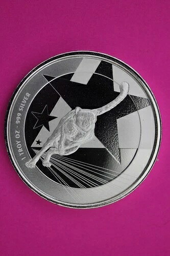 2019年 カメルーン共和国 モンキー 500フラン 1オンス 銀貨 本物 1912年