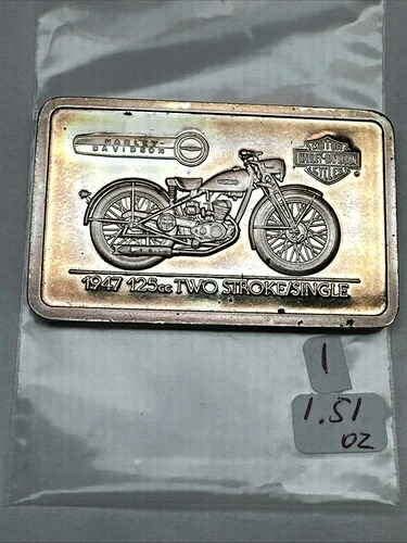 1.5オンス 1947 125cc 2ストローク/シングル ハーレーダビッドソン モーターサイクル 0.999 ファインS.バー 40,040円