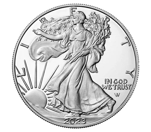2023-S アメリカンイーグル 1オンス プルーフ銀貨 23EM