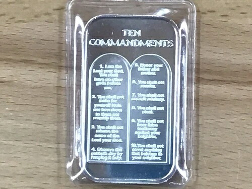 2002年 SilverTowne ST-331 十戒 シルバーアートバー E9938