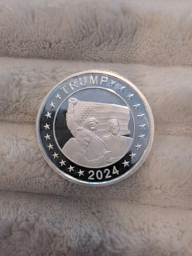 1オンス .999 純銀ラウンド - 2024年トランプ暗殺未遂シルバー