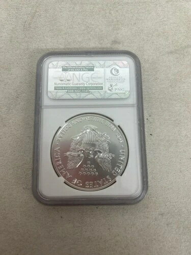 2011(S) シルバーイーグル S$1 MS70 NGC アーリーリリース サンフランシスコ (PO1018328)