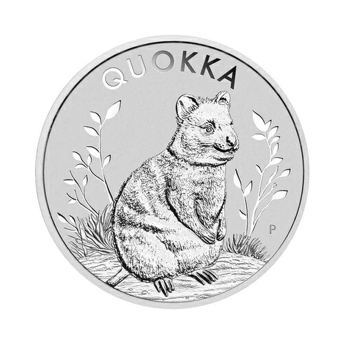 1オンス銀貨 オーストラリア - 1 AUD クオッカ 2023 - カプセル 良好な状態 銀貨 -