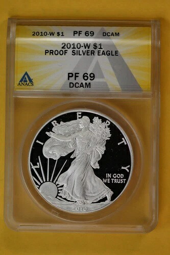 2010-W プルーフ シルバーイーグル ANACS PF-69DCAM 3N64 41,470円