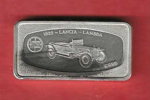 1922年 ランチア・ランボア .925 シルバー アートバー