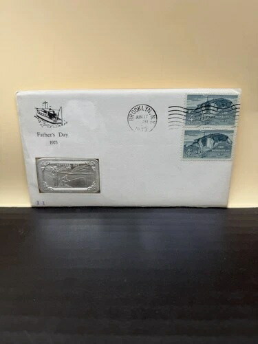 1973年 父の日 1オンス .999 シルバーバー - マザーロードミント - 未開封 PCS FDC -MINT