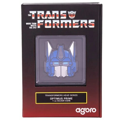 2024年 トランスフォーマー ヘッド オプティマスプライム 1オンス シルバーコイン 1984年製 アゴロミント製