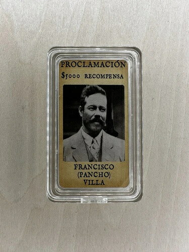 Pancho Villa Proclamacion 1 オンス 0.999 ファイン シルバー バー