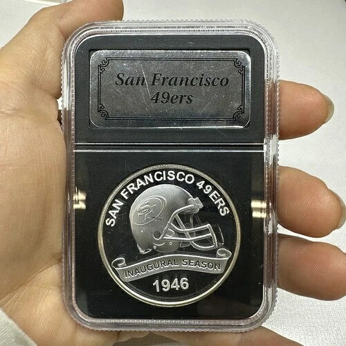 サンフランシスコ 49ers、?NFL フットボール 1946 開幕シーズン .999 シルバーコイン