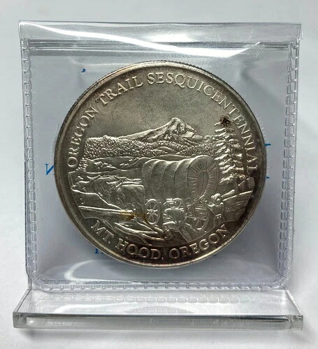 オレゴントレイル150周年記念 1オンス .999 純銀ラウンド 41,470円