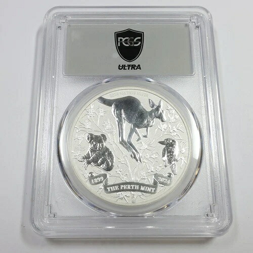 2024年 P125 PCGS ULTRA MS70 オーストラリア 1オンス シルバー 125周年記念 $1 #57358A