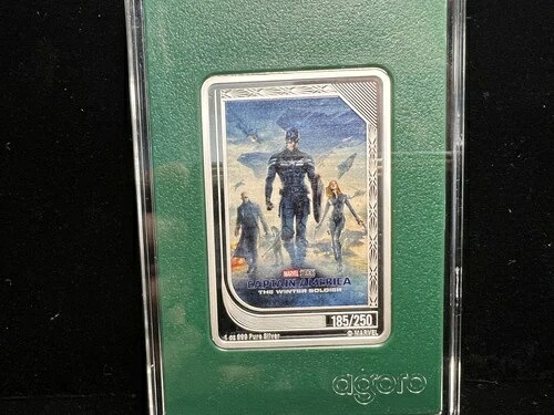 2025 アゴロ NIUE インフィニティ・サーガ $2 エメラルド キャプテン・アメリカ ウィンター・ソルジャー 185/250 41,470円