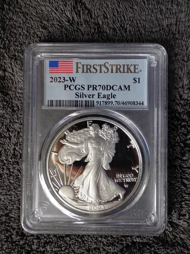 2023年 Wプルーフ シルバーイーグル PCGS PR70DCAM ファーストストライク
