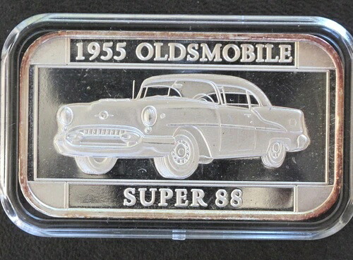 1997年式 シルバータウン 1955年式 オールズモビル スーパー88 シルバーアートバー P0276