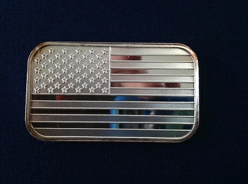 1998年 SilverTowne アメリカ国旗 ST-98V プルーフシルバーアートバー P2150 40,755円
