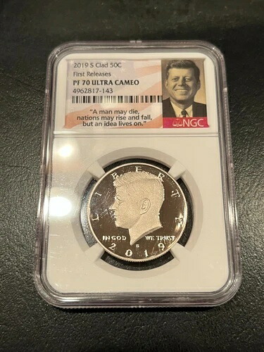 2019 S ケネディ ハーフ NGC PF70 ウルトラカメオ ファーストリリース