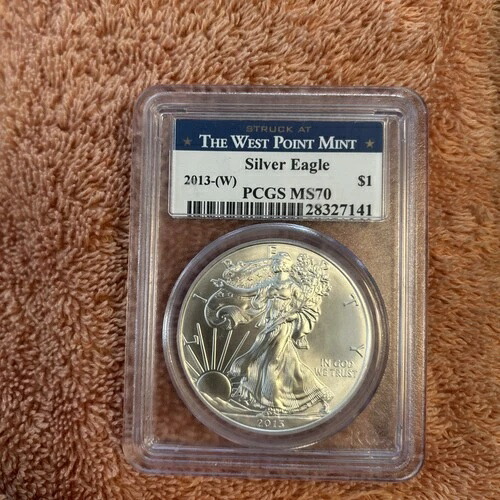 2013-W アメリカン シルバー イーグル PCGS MS 70