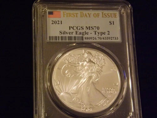 2021年 1ドル ファーストストライク イーグル PCGS MS 70