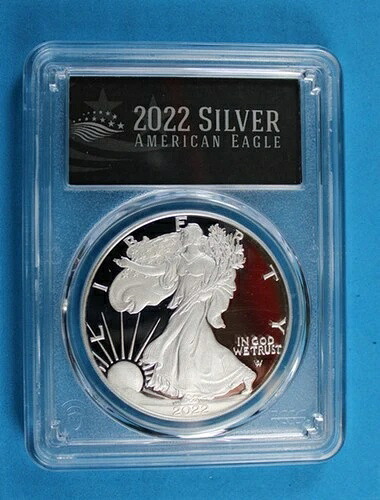 2022-W シルバーイーグル ~ PCGS PR70DCAM - ファーストストライク