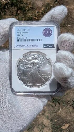 2023 シルバーイーグル - NGC MS70 早期リリース - プレミアセレクトシリーズ