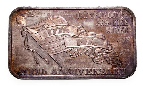 1776-1976 200周年記念 - USSCミント 1オンス シルバーアートバー 41,470円