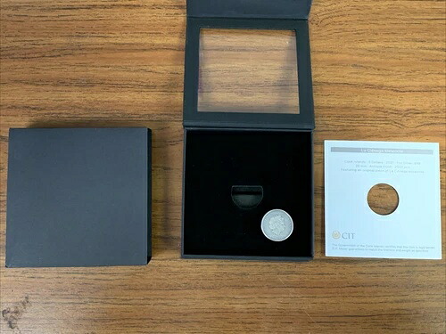 2021年 CIT クック諸島隕石衝突 ラ・シエネガ .999 1オンス 5ドル銀貨