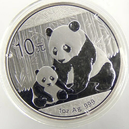 パンダ 10 CNY - シルバー - BU - 2012 - 中国 - コイン [EN]｜WORLD RESOURCE【QUEEN店】