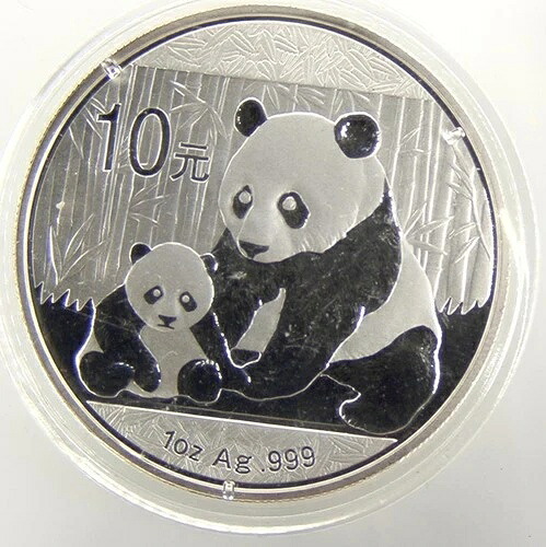 パンダ 10 CNY - シルバー - BU - 2012 - 中国 - コイン [EN]｜WORLD RESOURCE【QUEEN店】