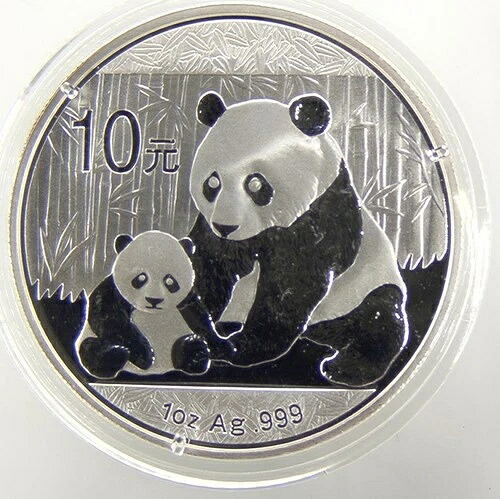 パンダ 10 CNY - シルバー - BU - 2012 - 中国 - コイン [EN]｜WORLD RESOURCE【QUEEN店】