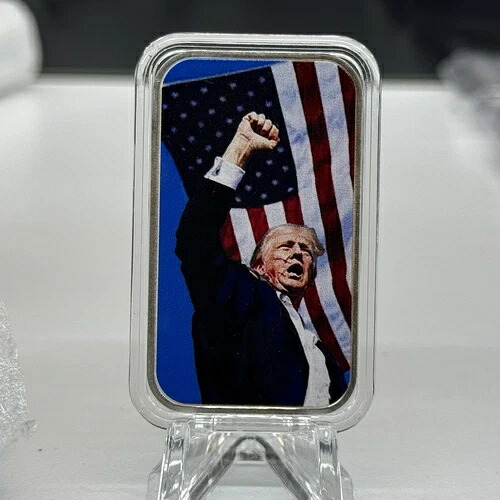 1オンス トランプファイト USA カラー シルバーバー .999 純銀地金