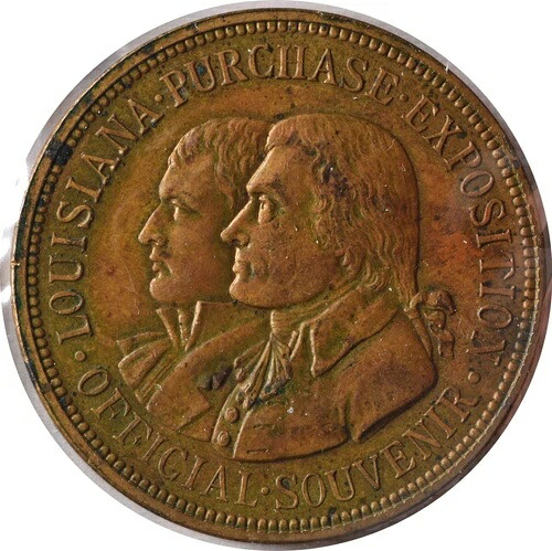 1904年スター・ソー・コールド・ダラー・ブロンズ ルイジアナ買収 AU 未認定 #123｜WORLD RESOURCE【QUEEN店】