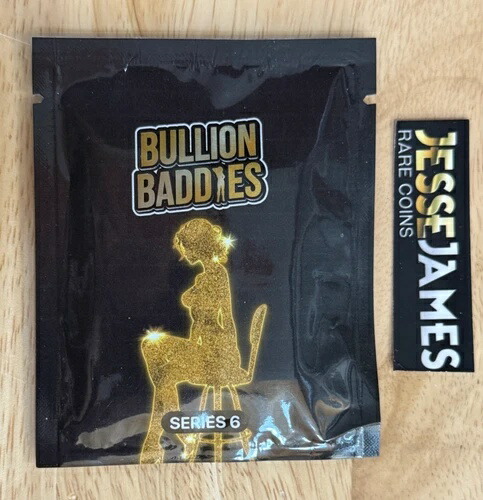BULION BADDIES 密封ミステリーパック 1オンス .999 ファインバー シリーズ 6 悪い子？それとも良い子？