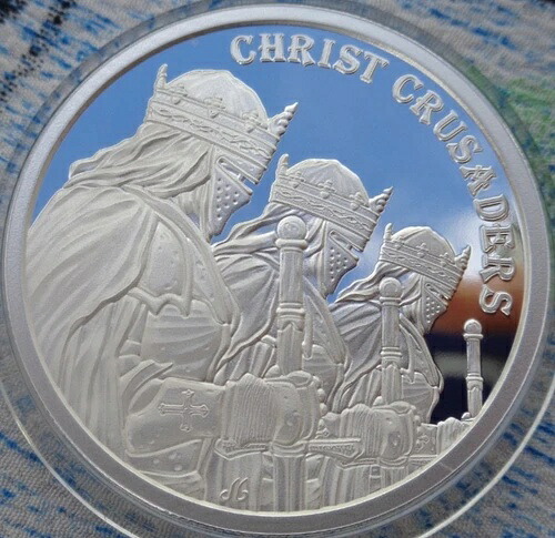 1オンス 2025 CHRIST CRUSADERS ミニミントプルーフ .999 純銀